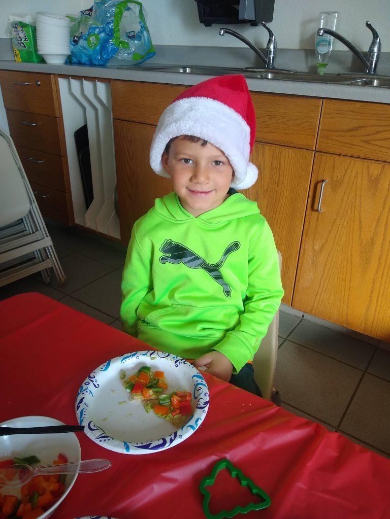 Martin's playgroup Christmas party